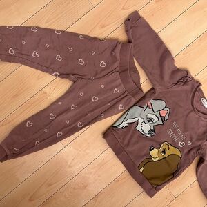 3-4T Disney Lady and the Tramp Set